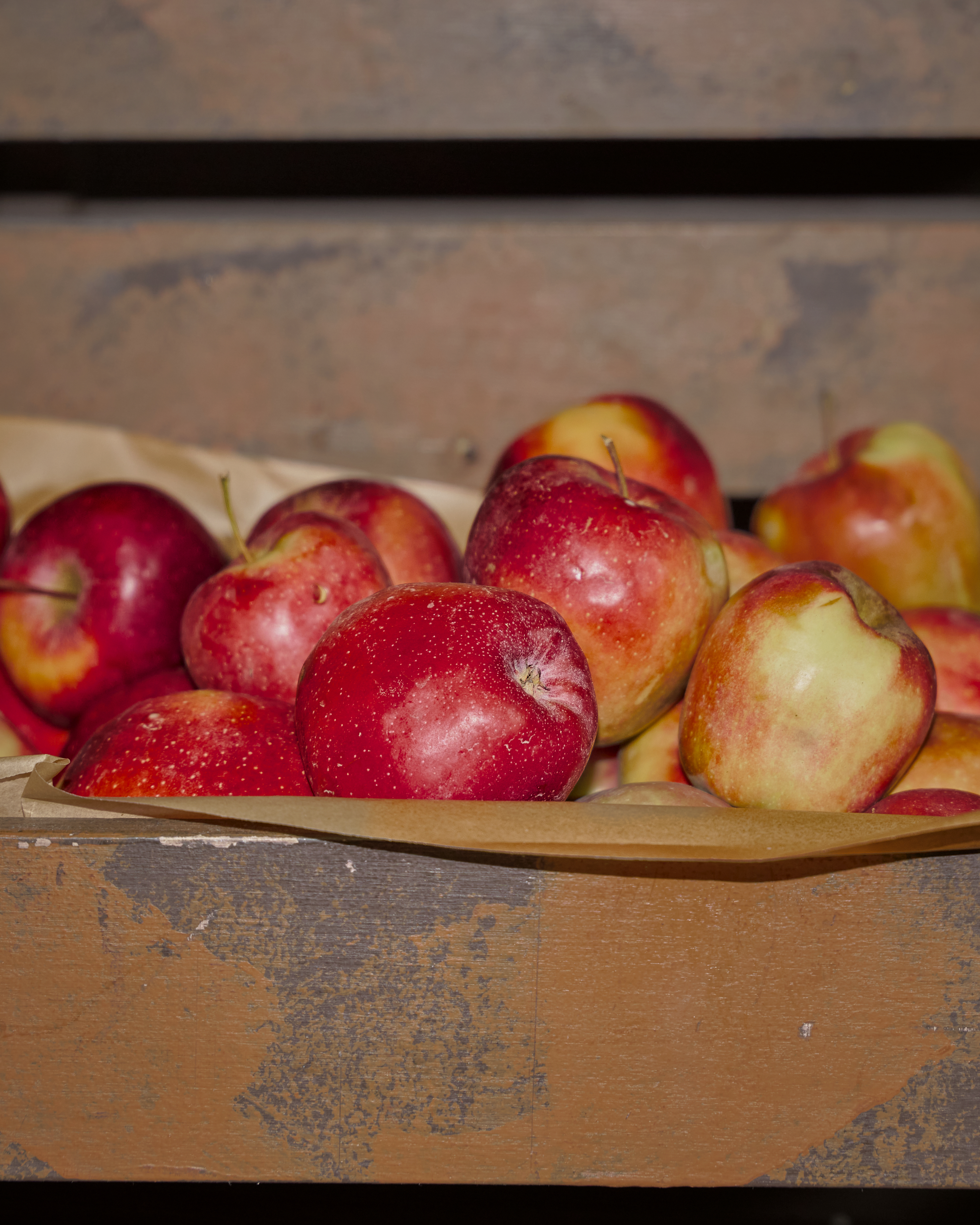 Martwa natura z jabłkami fotografowana obiektywem Sigma 24–70 mm f/2.8 DG DN Art – odwzorowanie kolorów